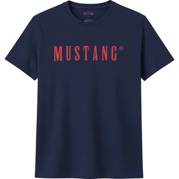 Pánské tričko Pánské tričko s kulatý výstřihem Mustang, velikost XL