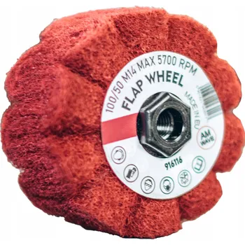 Příslušenství k brusce Brusný kotouč z netkané textilie NI 100 x 50 M14 AM WAVE FUSCHIA