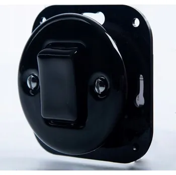 vypínač Křížový spínač JLM Lighting CWPTKB BR černý