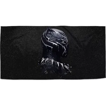 Osuška Sablio Ručník BLACK PANTHER z profilu Vesmír - 30x50 cm