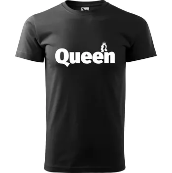 Sablio Tričko s potiskem Queen - černé S