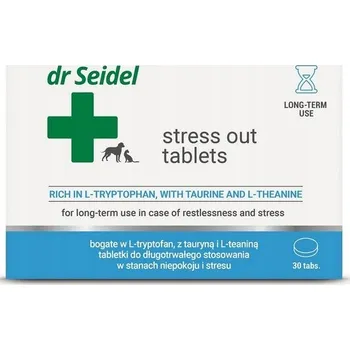Dr Seidel Stress Out Tablety pro psy a kočky 30 tablet