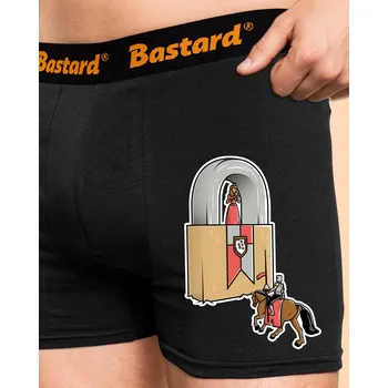 Trenýrky Bastard Na zámku boxerky Black