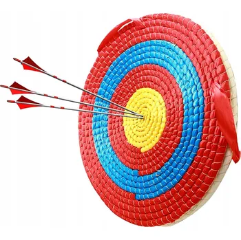 Lukostřelecký terč Slaměná terčovnice pro lukostřelbu, terč na luk 50 cm