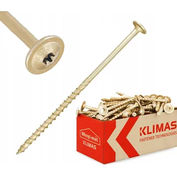 Vrták Šrouby do dřeva Wkręt-Met 6 x 60 mm 100 ks