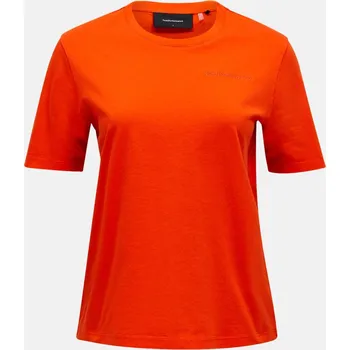 Dámské tričko TRIČKO PEAK PERFORMANCE W ORIGINAL SMALL LOGO TEE SOLAR BURST
