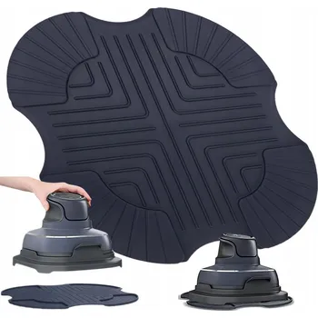 Vrták SILIKONOVÁ PODLOŽKA POD HORKOVZDUŠNOU FRITÉZU AIR FRYER PRO NINJA CRISPI POWERPOD, ŠEDO-MODRÁ