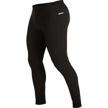 Litex Pánské sportovní legíny s kapsami 9C359 černá L