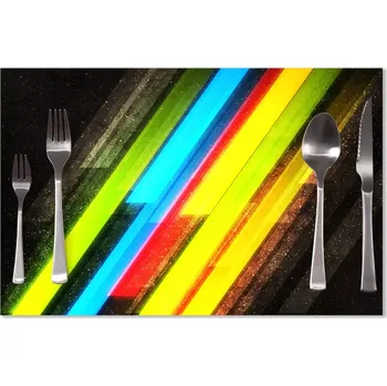 prostírání Sablio Prostírání Pruhová abstrakce: 40x30cm