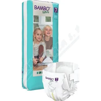 Plena Bambo Nature 7 dět.plenkové kalhotky 18+ kg 40ks