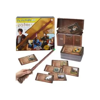 Desková hra Mattel Hra kalambury Pictionary Air Harry Potter hůlka aplikace GR0703 univerzální