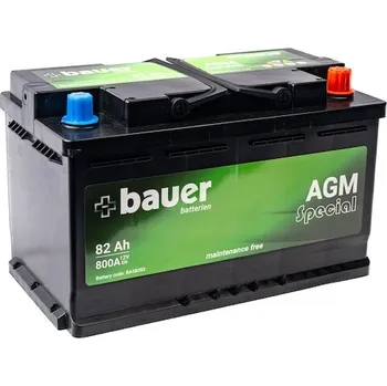 Autobaterie Autobaterie BAUER AGM 82Ah 12V 800A BA58202