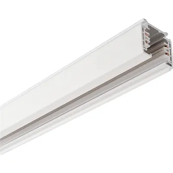 Bodové svítidlo LIGHT IMPRESSIONS Deko-Light kolejnicový systém 3-fázový 230V D Line přisazená lišta 2m 230V bílá RAL 9016 2000 - LIGHT IMPRESSIONS IMPR 710003