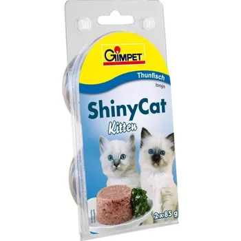 Krmivo pro kočku Gimpet ShinyCat Junior tuňák 2x70g (16x)