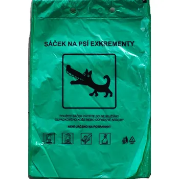 toaleta pro psa Sáčky na psí exkrementy 50ks