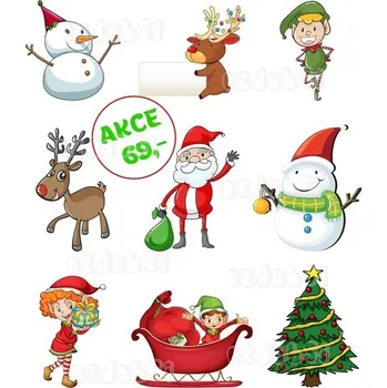 Přisada na vaření a pečení Vánoce 2 - jedlý papír - Jedlý papír / Decor gel 50 g +39 Kč