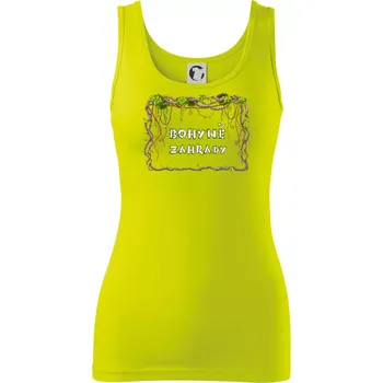 Dámské tričko Bůh zahrady - Dámské tílko - XL ( Limetková )