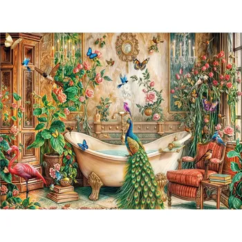 Dětské zboží Puzzle páv 1000 dílků ANATOLIAN