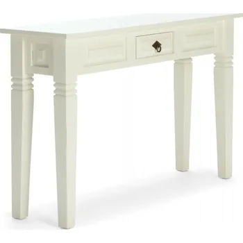 Barový stolek Masivní konzolový stolek Jodpur bílý