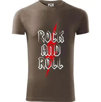 Rock and Roll blesk - Viper FIT - Pánské zůžené tričko - 2XL ( Army )