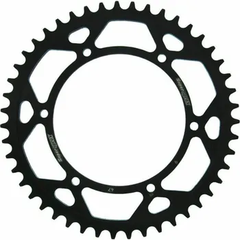 Řetězová sada pro motocykl Řetězová rozeta SUPERSPROX RFE-9:47-BLK černý 47 zubů, 520