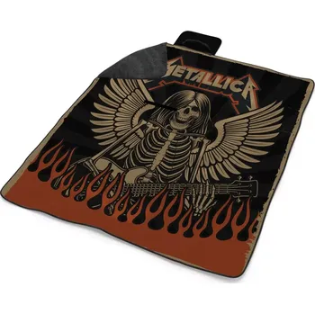 deka Sablio Plážová deka METALLICA Padlý anděl: 200x140 cm