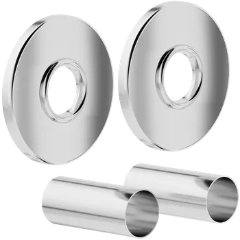 Radiátor Mexen Uni-Term R sada maskovací jednoprvková pro radiátor, chrom - W904-000-01 Příslušenství radiátorů