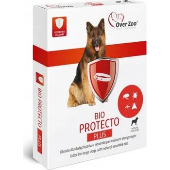 Obojek pro psa Over Zoo BIO PROTECTO PLUS obojek proti blechám, klíšťatům a parazitům pro psy 75cm