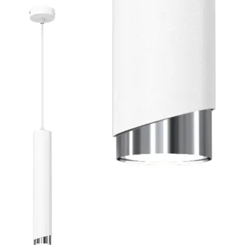 STROPNÍ SVÍTIDLO REFLEKTOR BÍLÝ CHROM NASTAVITELNÝ LED GU10 ČESKÁ LAMPA