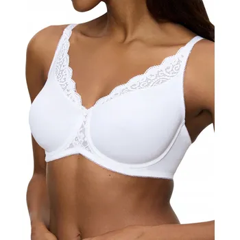 Podprsenka Podprsenka TRIUMPH s kosticemi, nevyztužená, bílá Amourette W01 75F