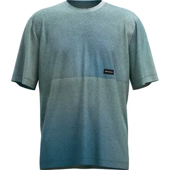 Pánské tričko Pánské Tričko Ortovox 185 Merino Patch Print T-Shirt Men's Barva: Aop Green Sage, Velikost: L