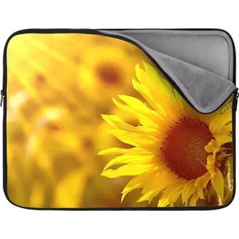 pouzdro na notebook Sablio Obal na notebook Slunečnice 3 - 13"