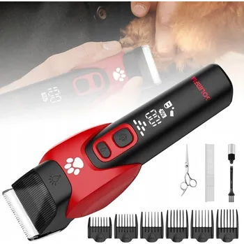 Kosmetika pro psa VÝKONNÝ STŘÍHACÍ STROJEK NA PSY ZVÍŘATA PROFESIONÁLNÍ