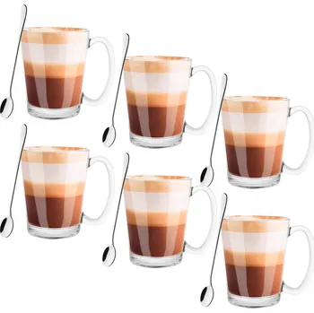 Sklenice Sklenice na latte Springos 300 ml 6 ks