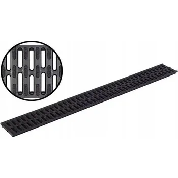 Lineární odvodnění s plastovým roštem 1M ACO