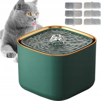 Miska pro psa FONTÁNA NAPÁJEČKA PRO KOČKY PSA AUTOMATICKÁ MISKA NAPÁJEČKA TICHÝ FILTR