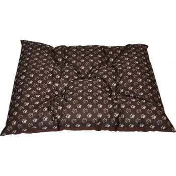 Pelíšek pro psa Podložka pro psa voděodolná 60x45 tlapka hnědá