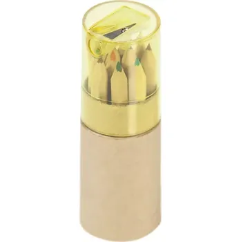 Pastelka MANK Pastelky v dóze, 10 balení po 12 kusech, s ořezávátkem