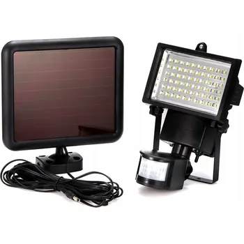 HALOGEN SOLÁRNÍ LAMPA LED 60 S POHYBOVÝM SENZOREM ZD45 4F