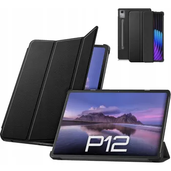 Pouzdro na mobilní telefon Pouzdro PenSlot kožené ochranné, odolné pro Lenovo TAB P12 12.7'' TB-370FU