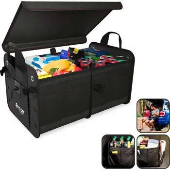 Organizér do auta XXL Organizér do auta s víkem - Velký objem 60L - Do kufru