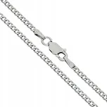 Goldstore Stříbrný řetízek pancr rhodiovaný Váha: 5.00 g, Délka: 55 cm