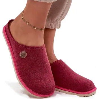 Dámské pantofle DOMÁCÍ OBUV PANTOFLE DÁMSKÉ POHODLNÉ LEHKÉ INBLU CS000047 RŮŽOVÉ 36