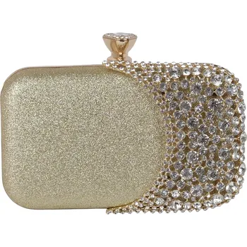 Kabelka Zlatá polyester kabelka psaníčko Bellezi