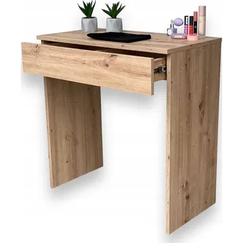 Toaletní stolek TOALETNÍ STOLEK SE ZÁSUVKOU NA MAKE-UP 75CM DUB ARTISAN