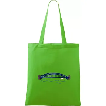 Nákupní taška Most Sydney - sebevrah (Moňas) - Taška bavlněná - 42 x 38 cm ( Apple Green )