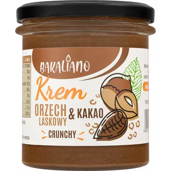 Krém z lískový ořech s kakaem Bakaliano Krém z Lískový Ořech a kakaa 300 g