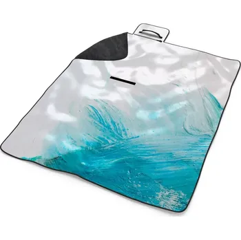 deka Sablio Plážová deka Abstraktní barvy: 200x140 cm