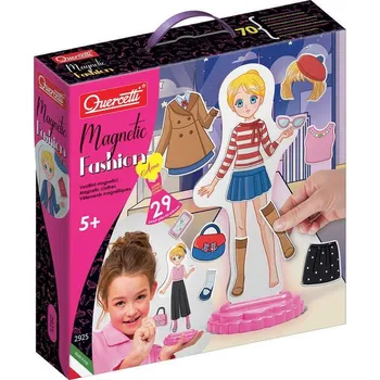 Panenka Quercetti Magnetic Fashion oblékací panenka Anna 29 dílků