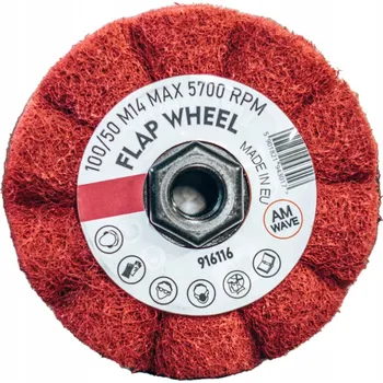 Brusný kotouč Brusný kotouč z netkané textilie NI 100x100 M14 AM WAVE FUCSIA